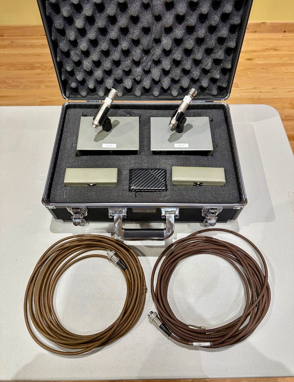Matched Pair AKG C 60 Condenser Microphones